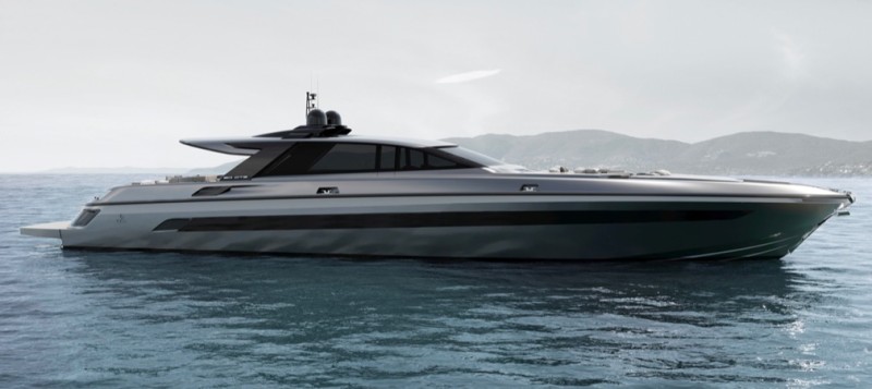New elegant and racy flagship Otam 90 GTS now under construction